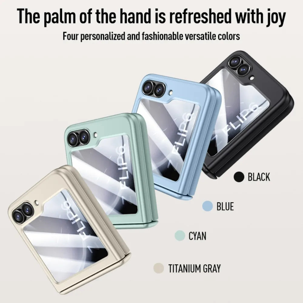 Samsung Galaxy Z Flip Shockproof Hard Case, Green / For Samsung Flip 6 Samsung Galaxy Z Flip Shockproof Hard Case, Green / For Samsung Flip 6