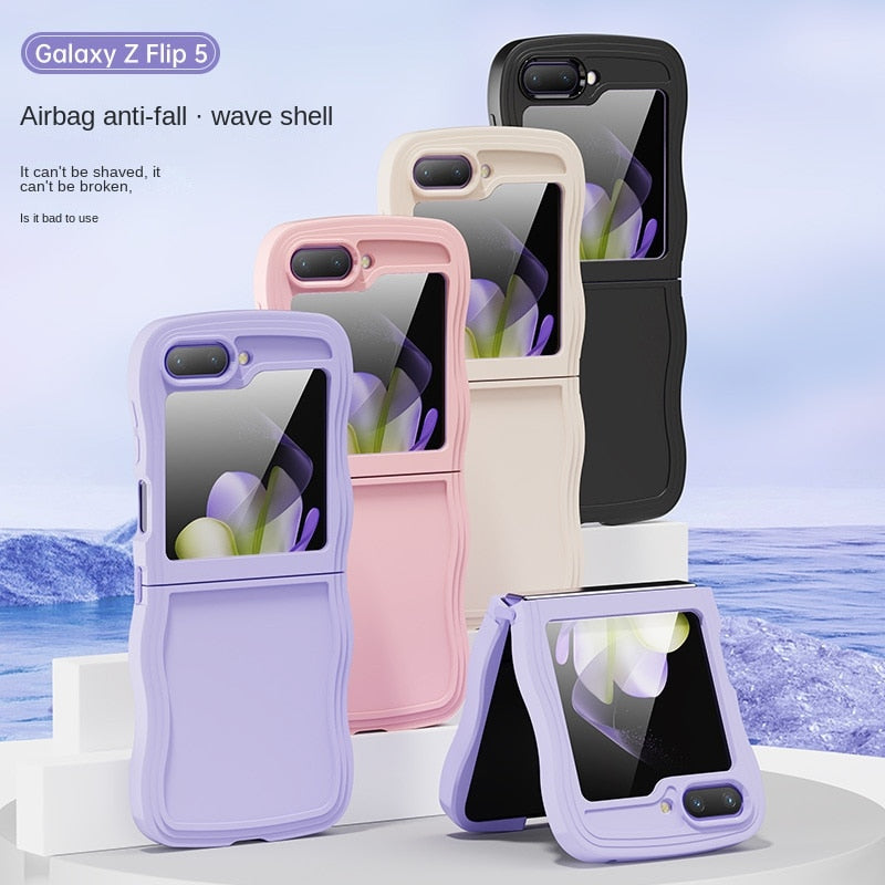 Luxury Shockproof Soft Case for Samsung Galaxy Z Flip 5 – The Z