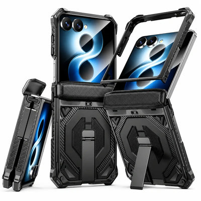 Rugged Kickstand Case For Galaxy Z Flip 8