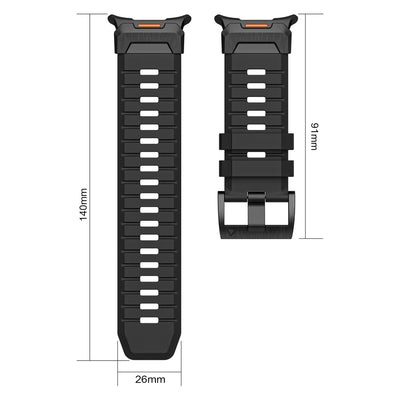 Rugged Silicone Strap for Galaxy Watch Ultra - The Z Flip Case