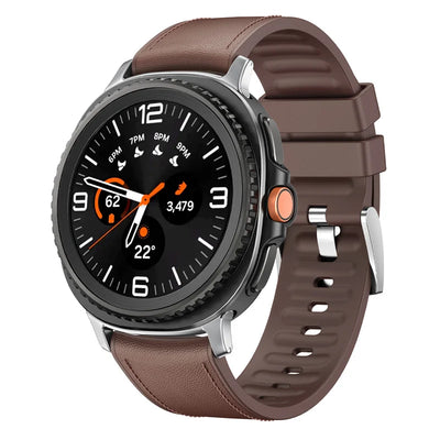 Leather Strap for Galaxy Watch 8 - The Z Flip Case