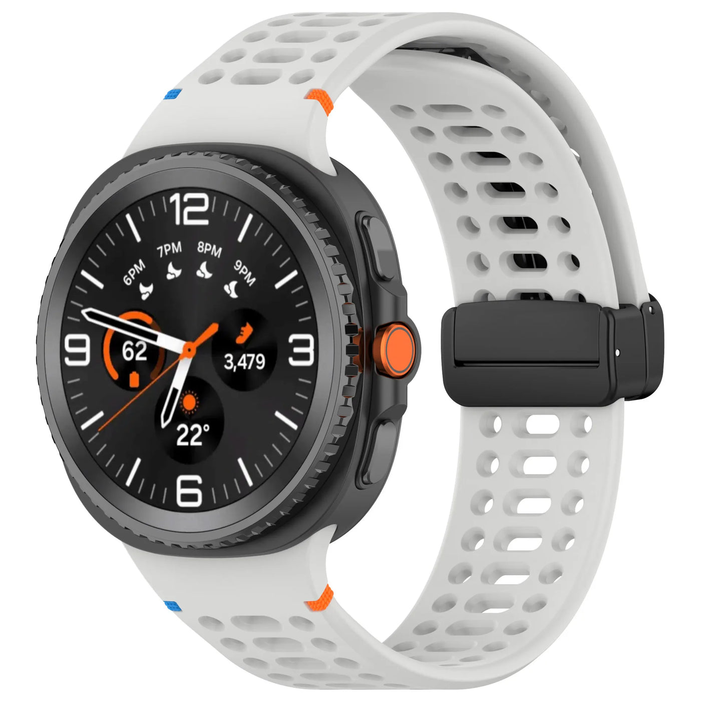 Sport Silicone Band for Samsung Galaxy Watch 8 - The Z Flip Case