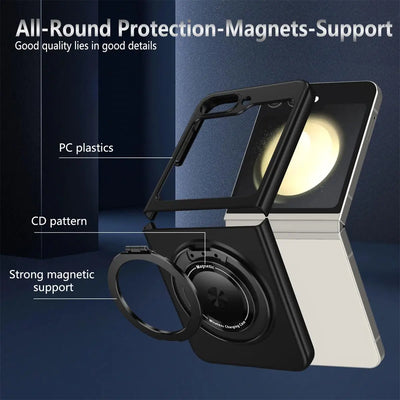 Full Protection Magnetic Case For Galaxy Z Flip Series
