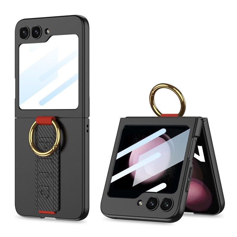 Shockproof Case with Wristband For Samsung Galaxy Z Flip 5 – The Z Flip Case