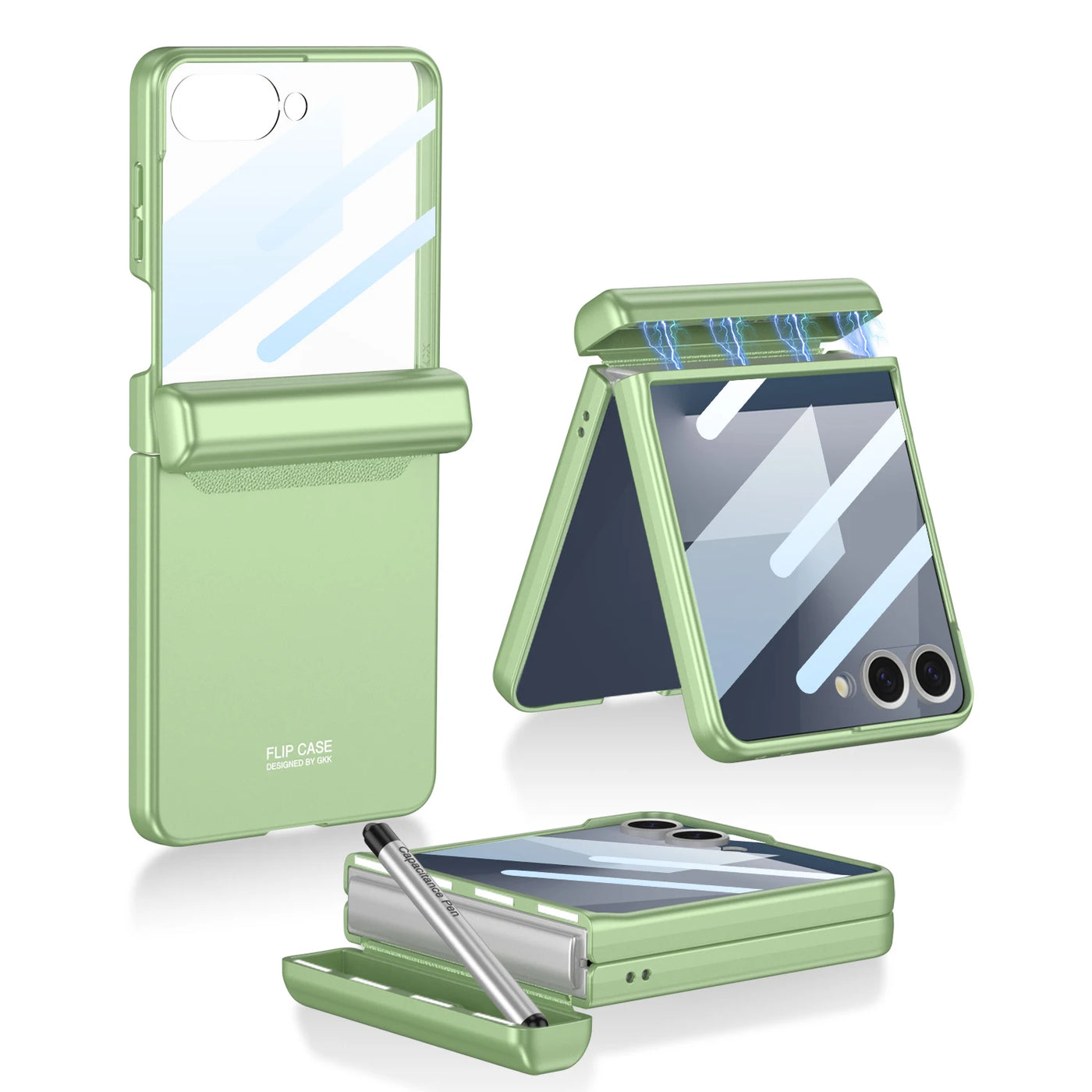 Magnetic Case with Hinge Protection for Z Flip Series