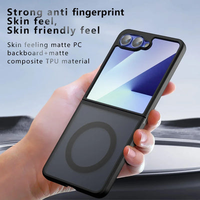 Anti-Fingerprint Flip Case
