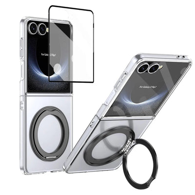 Clear Magnetic Kickstand Case - The Z Flip Case