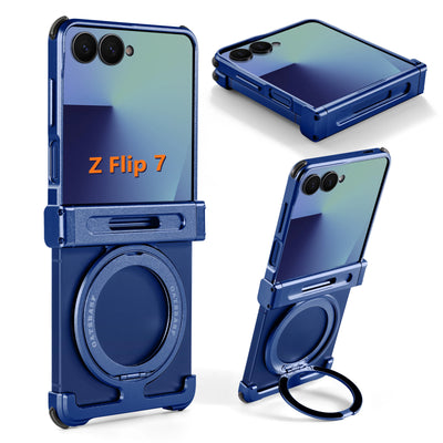 Rugged Armor Ring-Kickstand Case for Z Flip 7