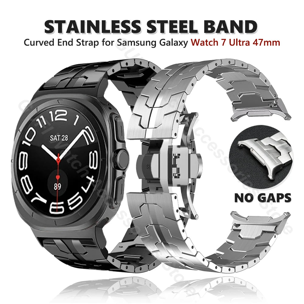 Stainless Steel Bracelet for Samsung Galaxy Watch 7 Ultra