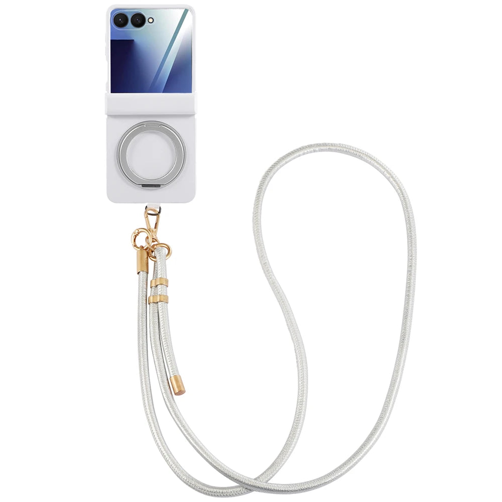 Lanyard Ring Holder Case For Z Flip