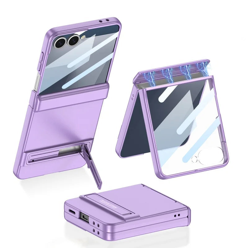 Slim Stand Case with Hinge Protection