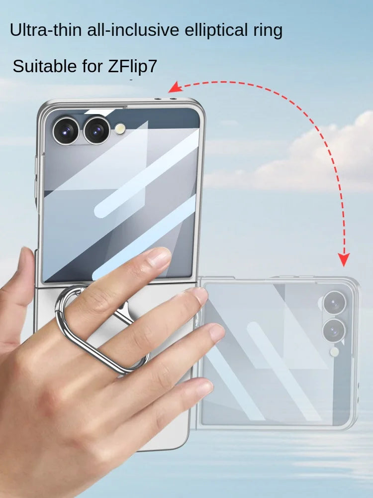 Hard Slim Case With Ring Stand