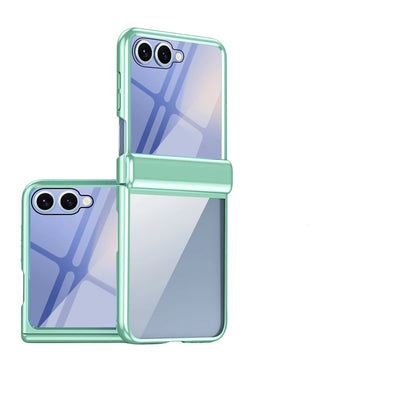 Transparent Electroplated Hinge Case