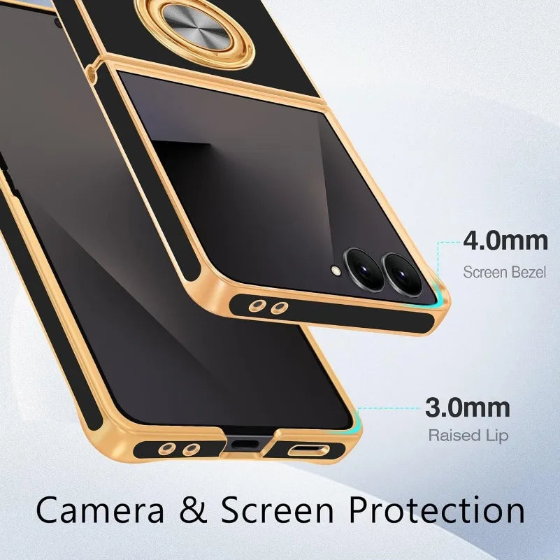 Luxury Magnetic Ring Case - The Z Flip Case