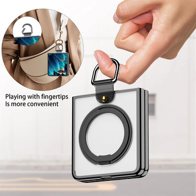 Magnetic Ring Kickstand Case for Galaxy Z Flip 7