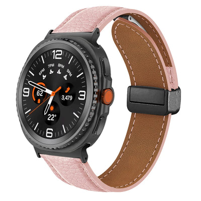 Leather Band for Galaxy Watch Ultra2 / 47mm - The Z Flip Case
