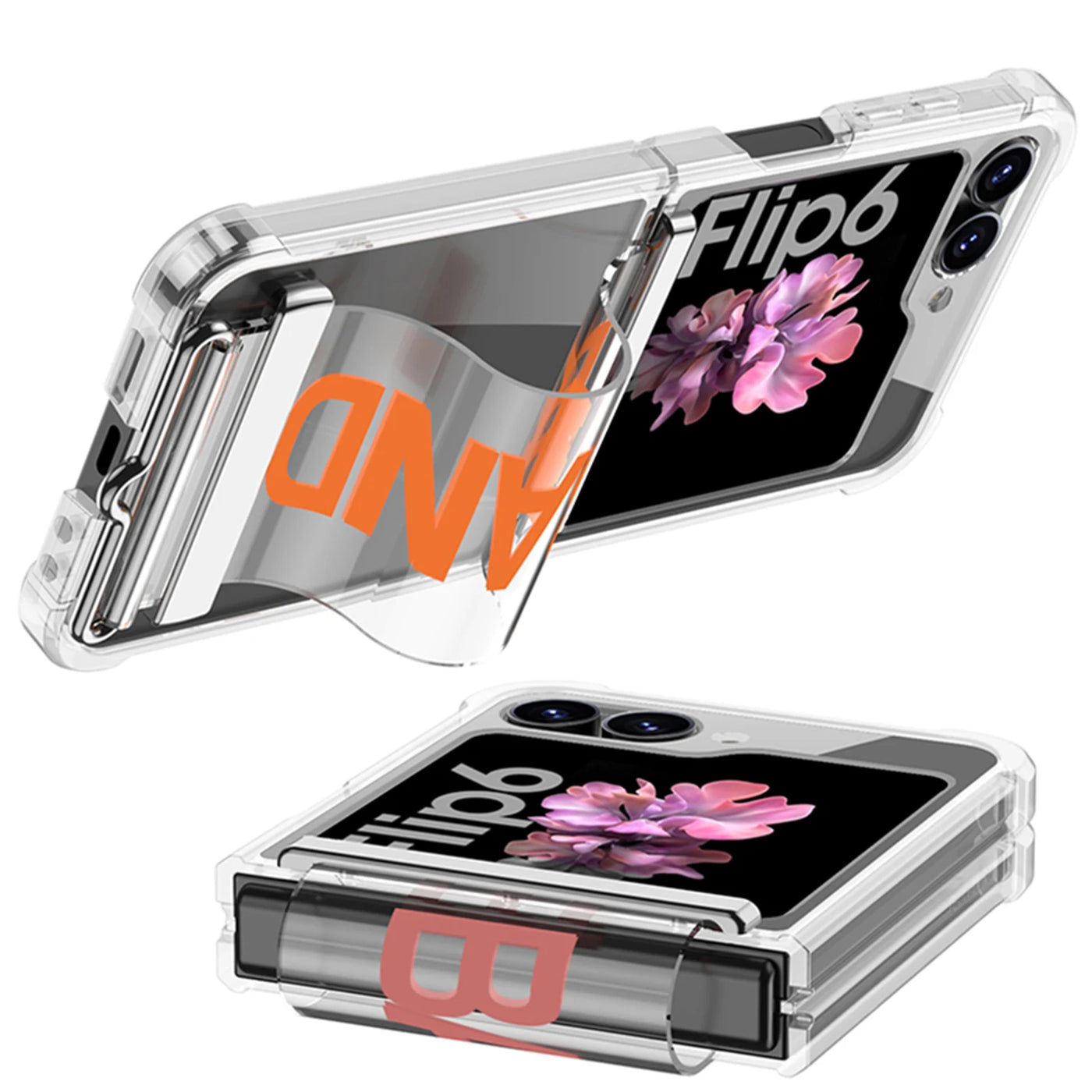 Transparent Shockproof Case for Samsung Galaxy Z Flip 6