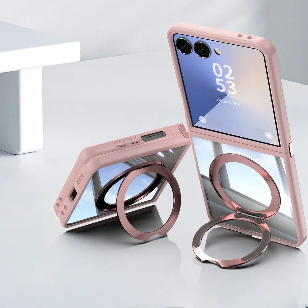 Ring Kickstand Shockproof Case - The Z Flip Case