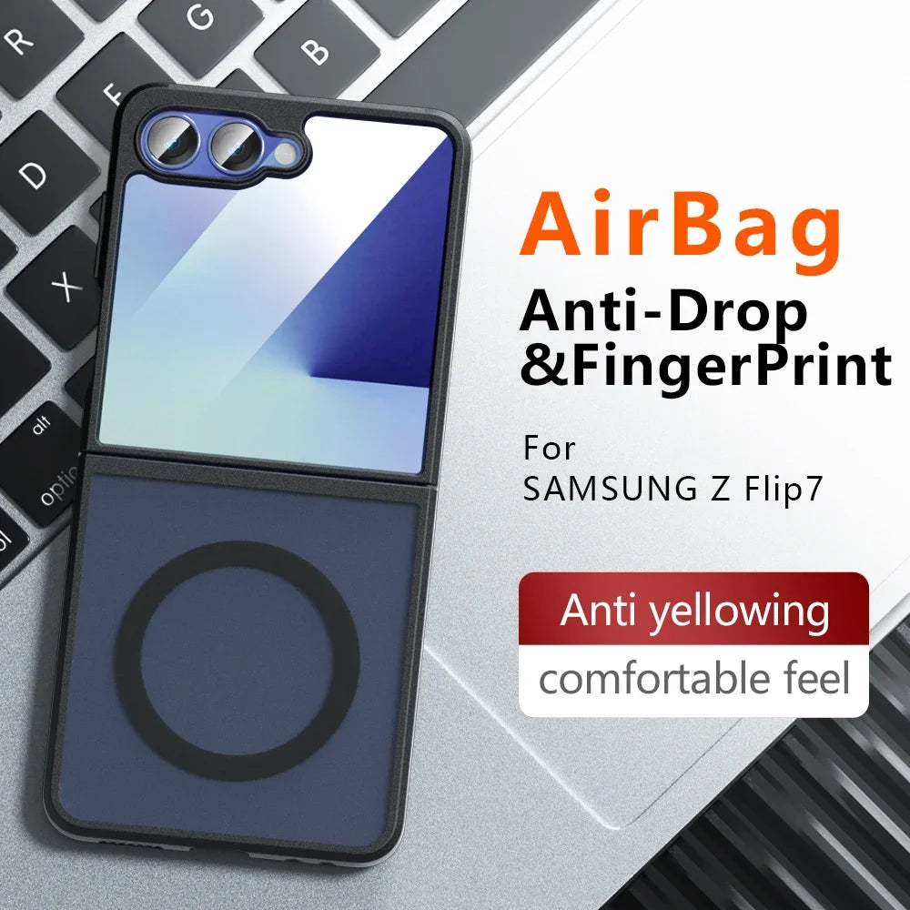 Anti-Fingerprint Flip Case