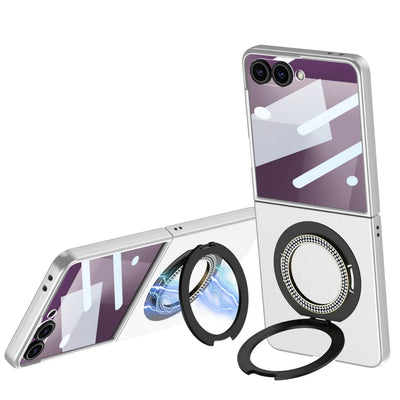 Magnetic Ring Case with Kickstand for Z Flip Series - The Z Flip Case