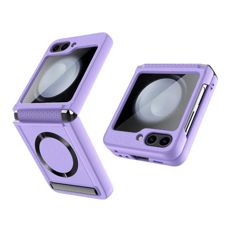 Leather MagSafe Case for Samsung Galaxy Z Flip 5