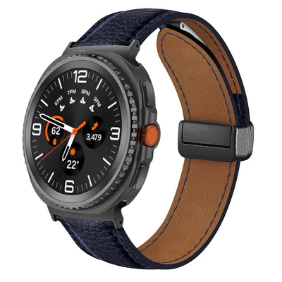 Leather Band for Galaxy Watch Ultra2 / 47mm - The Z Flip Case