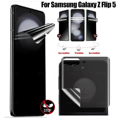 Anti-Spy Screen Protector For Samsung Galaxy Z Flip 6