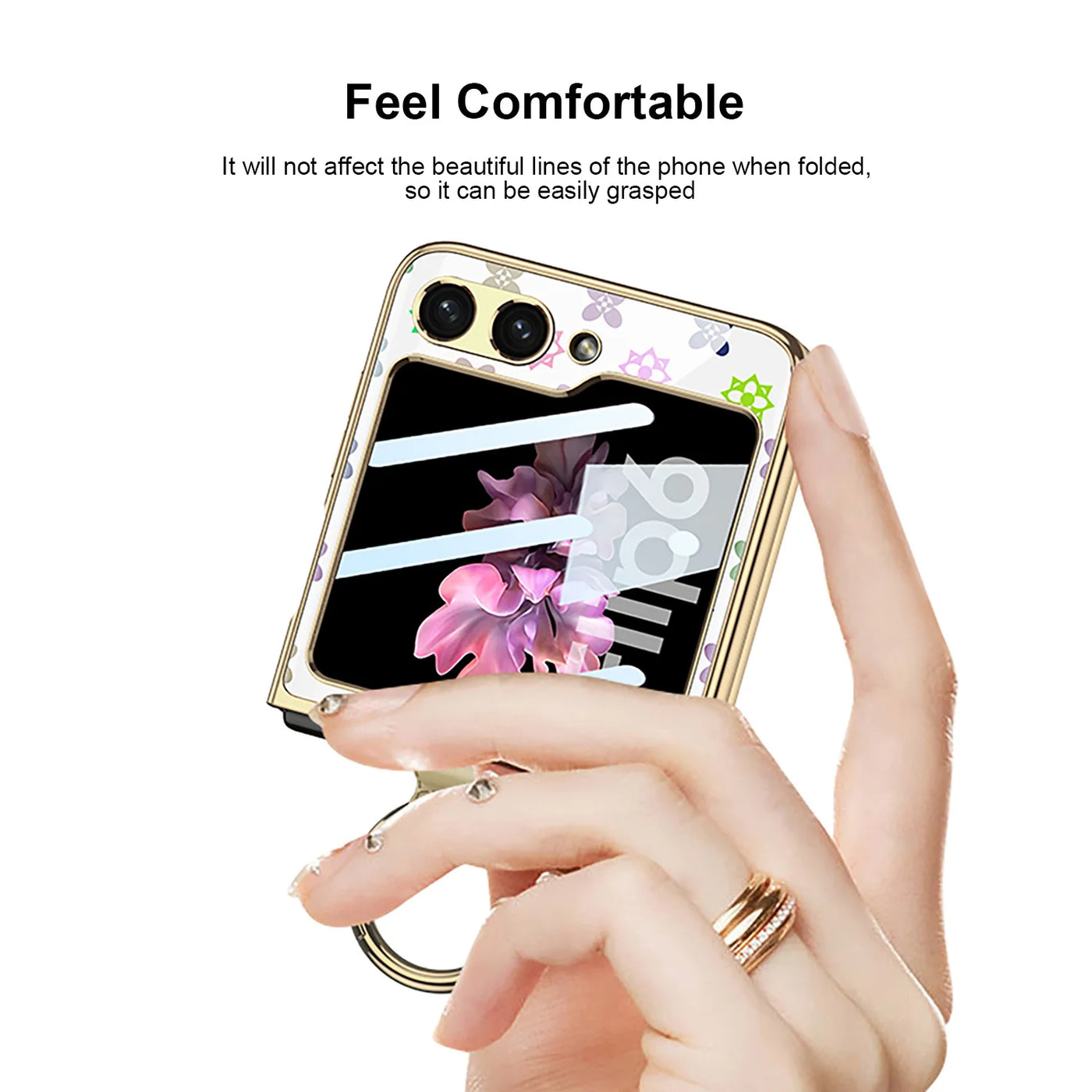 Luxury Color Case For Samsung Galaxy Z Flip 6