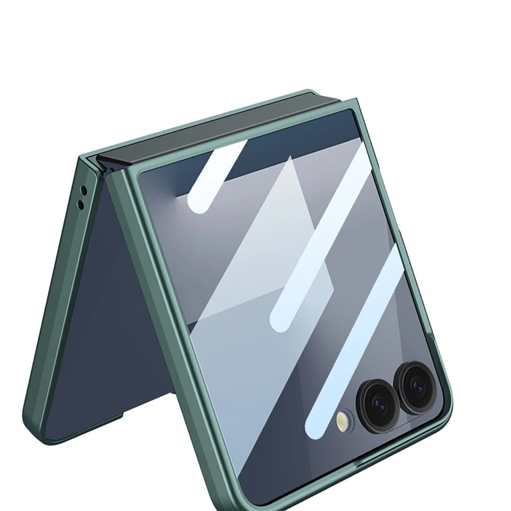 Magnetic Ring Case with Kickstand for Z Flip Series - The Z Flip Case