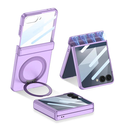 Case with Rotating Ring Stand