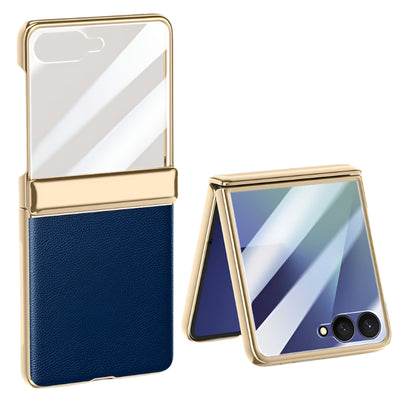Leather Case with Full Hinge Protection