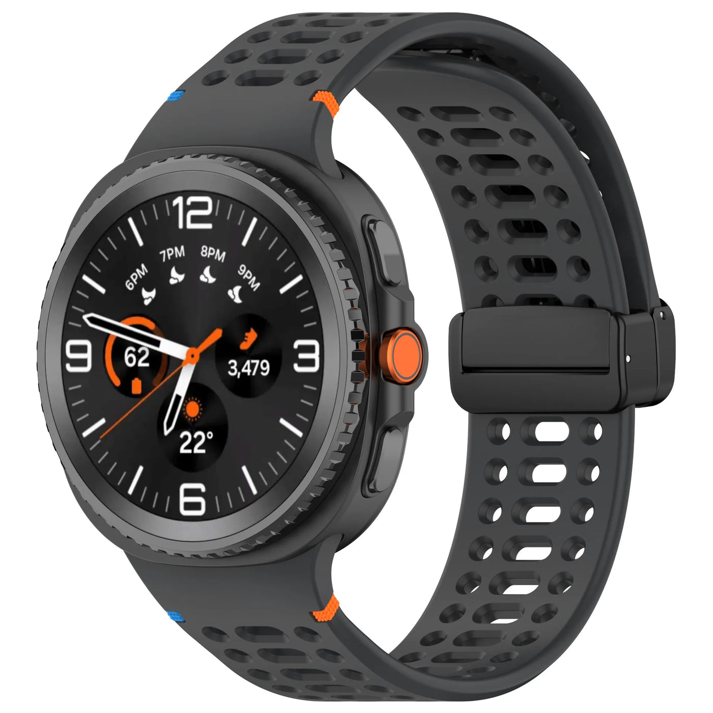 Sport Silicone Band for Samsung Galaxy Watch 8 - The Z Flip Case
