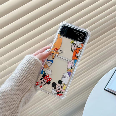 Cute cartoon Case for Samsung Galaxy Z Flip 3 & 4