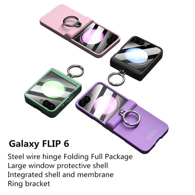 Shockproof Case with Stand For Samsung Galaxy Z Flip 6