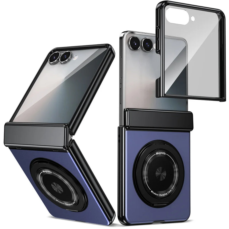 Magnetic Ring Stand Case for Samsung Galaxy Z Flip 7
