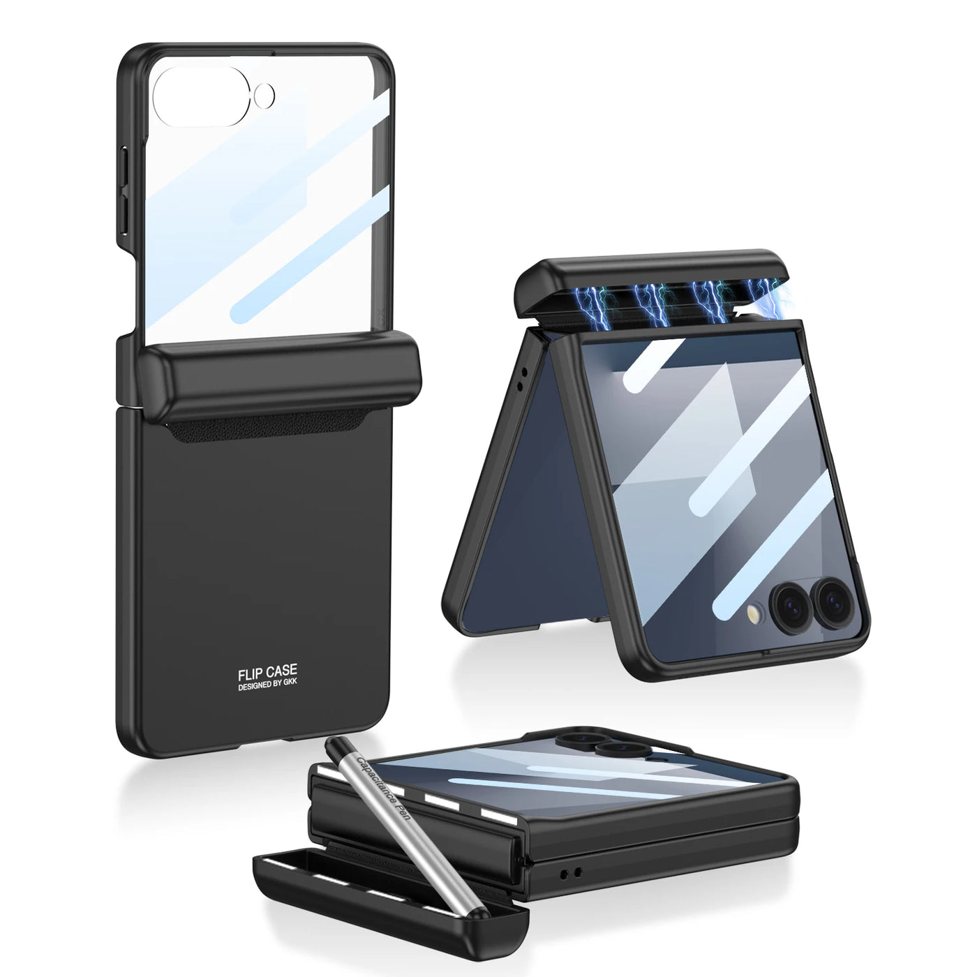 Magnetic Case with Hinge Protection for Z Flip Series