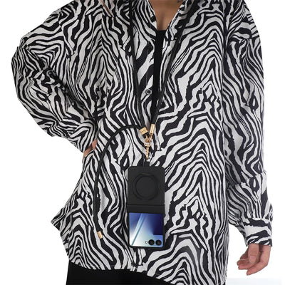 Lanyard Ring Holder Case For Z Flip