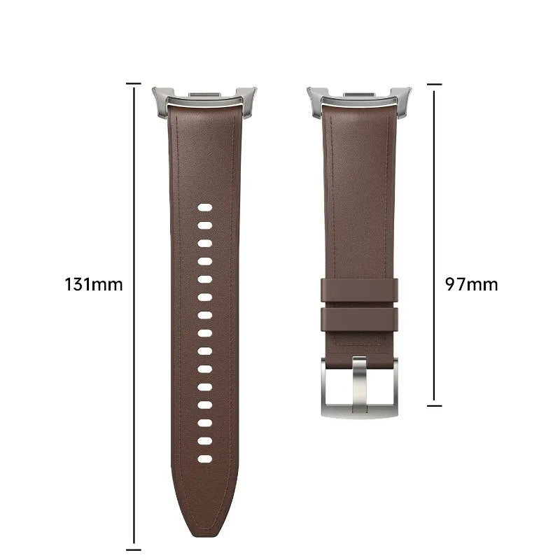 Leather Strap for Galaxy Watch 8 - The Z Flip Case