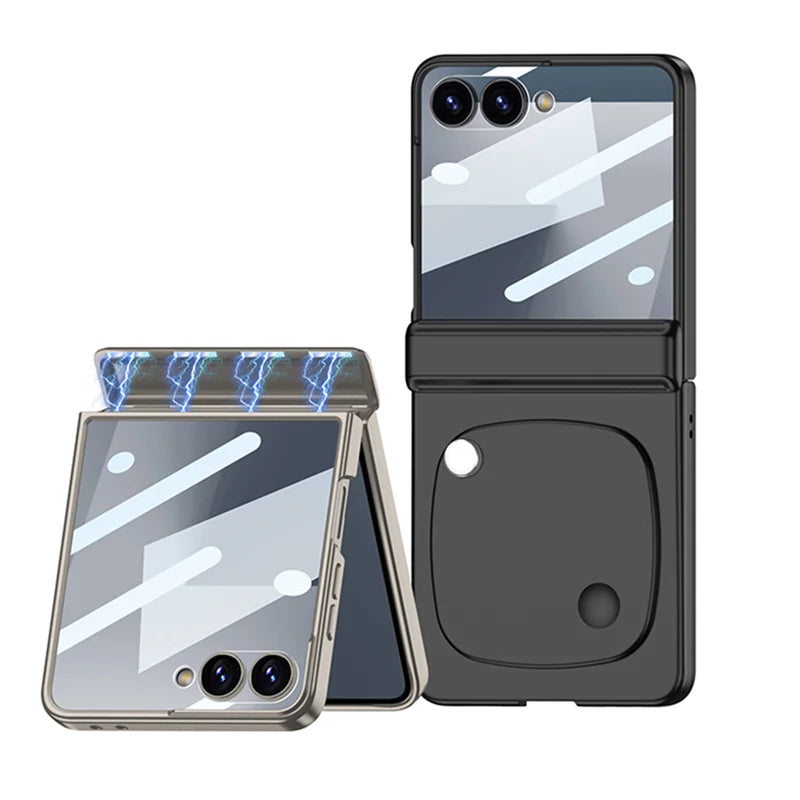 Stylish Mirror Flip Case