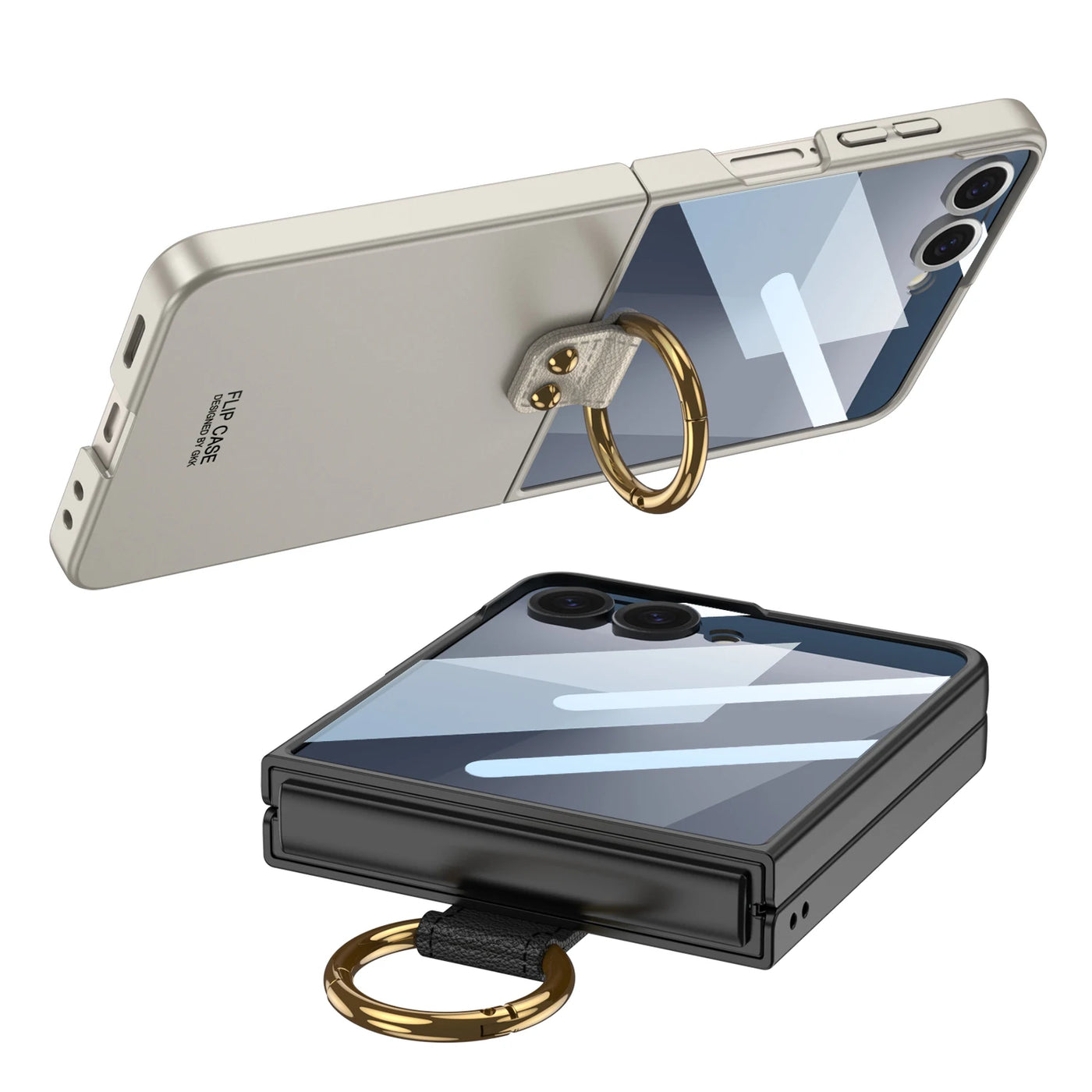 Slim Ring Holder Case - The Z Flip Case