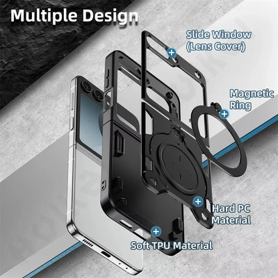 Shockproof Magnetic Case For Samsung Galaxy Z Flip 6