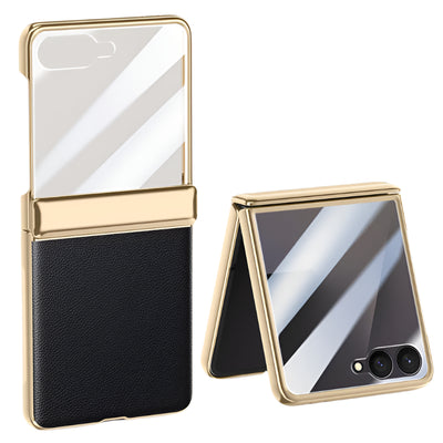 Leather Case with Full Hinge Protection