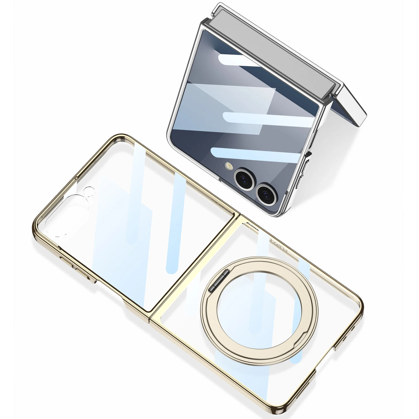 Magnetic Mirror Flip Case - The Z Flip Case