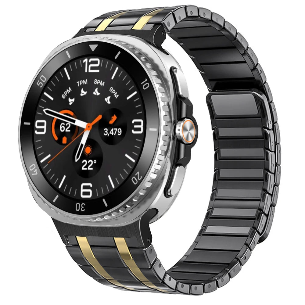 Elegant Metal Link Band for Galaxy Watch - The Z Flip Case