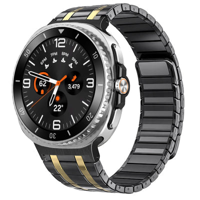 Elegant Metal Link Band for Galaxy Watch - The Z Flip Case