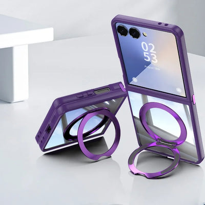 Ring Kickstand Shockproof Case - The Z Flip Case