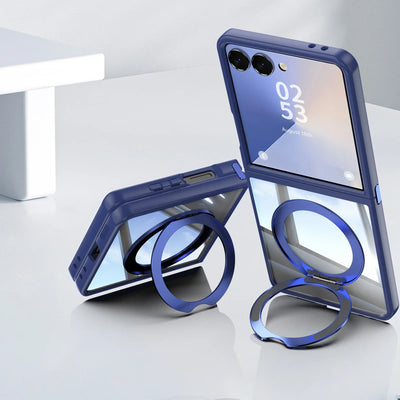 Ring Kickstand Shockproof Case - The Z Flip Case