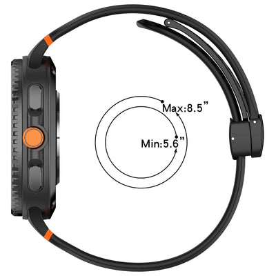 Sport Silicone Band for Samsung Galaxy Watch 8 - The Z Flip Case