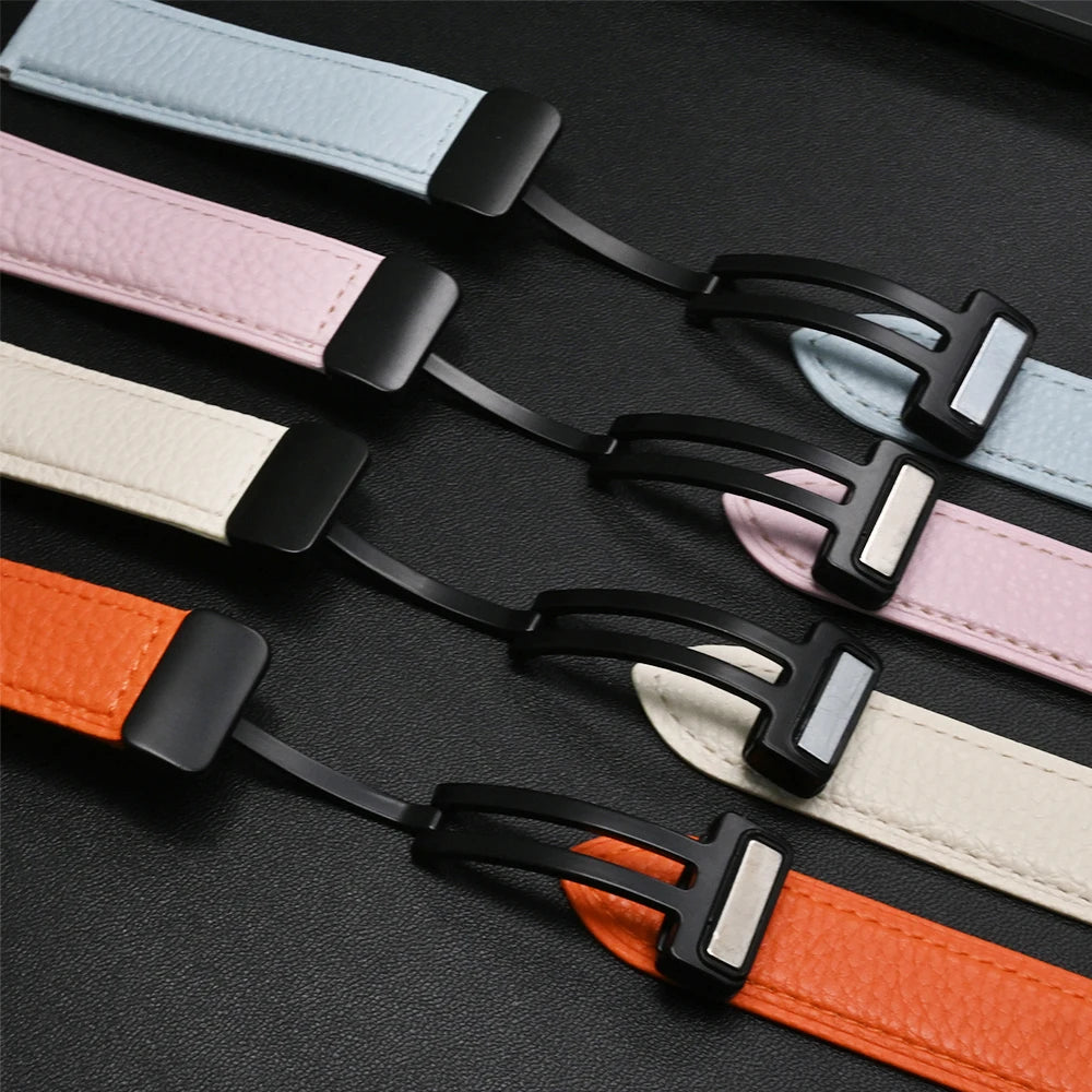 Leather Band for Galaxy Watch Ultra2 / 47mm - The Z Flip Case