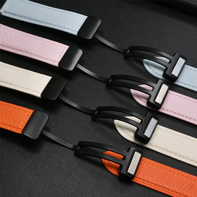 Leather Band for Galaxy Watch Ultra2 / 47mm - The Z Flip Case